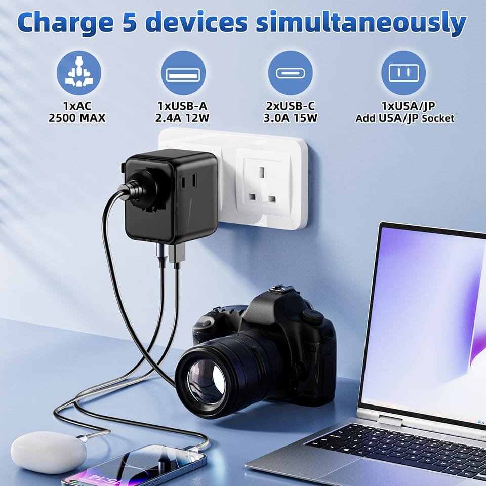 Adaptador de enchufe universal Adaptador de enchufe universal