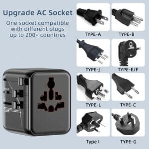BS 8546 travel adapter