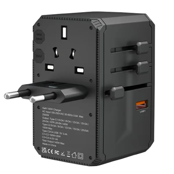 140w travel adapter