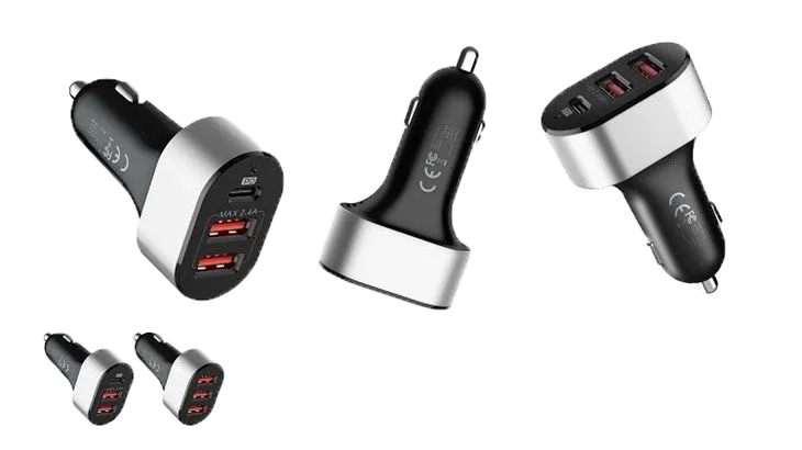 Car charger with USB-C