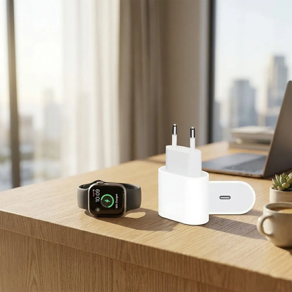 Зарядка умных часов с помощью зарядного устройства большей мощности