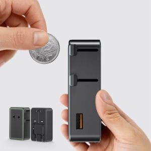 Slim universal travel charger